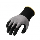 思衛爾5330黑色13針丁腈超細發泡涂層工作勞保手套